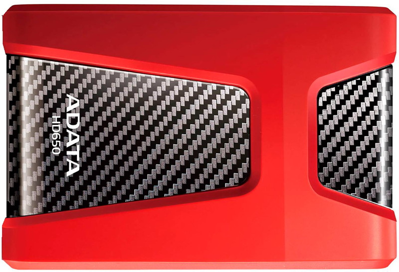 Внешний жёсткий диск A-Data DashDrive Durable HD650 AHD650-1TU31-CRD 1TB (красный)