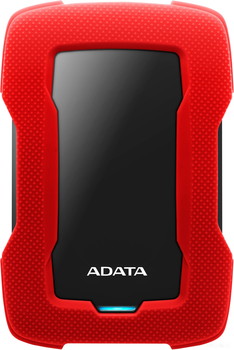 Внешний накопитель A-Data HD330 AHD330-1TU31-CRD 1TB (красный) - фото
