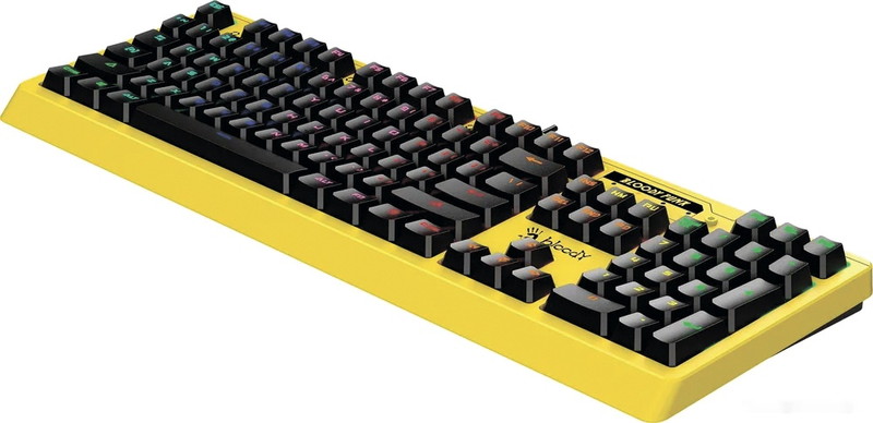 Клавиатура A4Tech B810RC (желтый)
