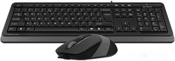Клавиатура + мышь A4Tech Fstyler F1010 (черный/серый) - фото2