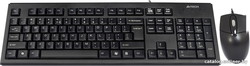 Клавиатура + мышь A4Tech KRS-8372 USB Black - фото