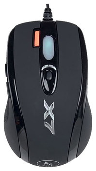 Мышь A4Tech X-710BK Black USB - фото