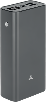 Портативное зарядное устройство AccesStyle Atlant 30MQD (серый) - фото