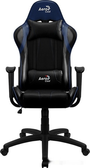 Кресло Aerocool AC100 AIR (черный/синий) - фото