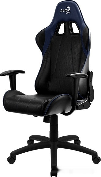 Кресло Aerocool AC100 AIR (черный/синий) - фото4