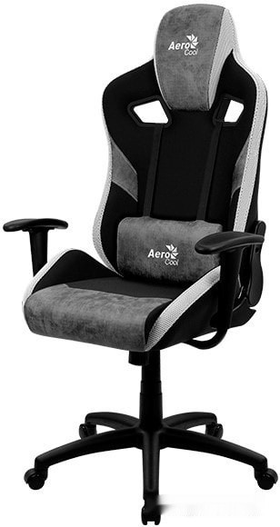Кресло Aerocool Count Stone Grey (черный/серый) - фото2