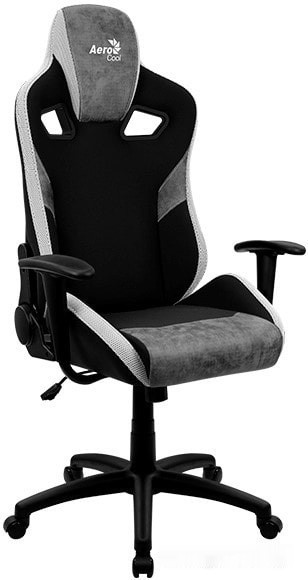 Кресло Aerocool Count Stone Grey (черный/серый) - фото4
