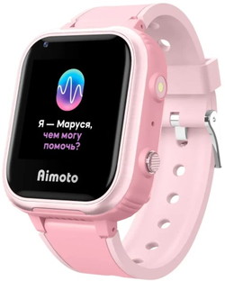 Умные часы Aimoto IQ 4G (розовый) - фото