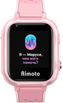 Умные часы Aimoto IQ 4G (розовый) - фото2