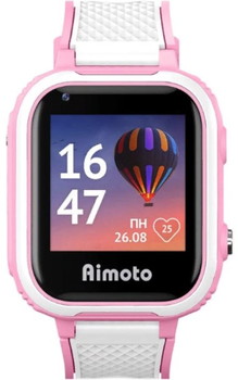 Умные часы детские Aimoto Pro Indigo 4G / 9500103 (розовый) - фото2