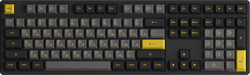 Клавиатура Akko 5108S Black & Gold (Akko CS Jelly Pink) - фото