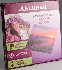 Напольные весы Аксинья КС-6005 Рассвет - фото2