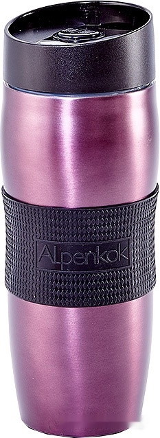Термокружка Alpenkok AK-04034A 0.4л (сиреневый)