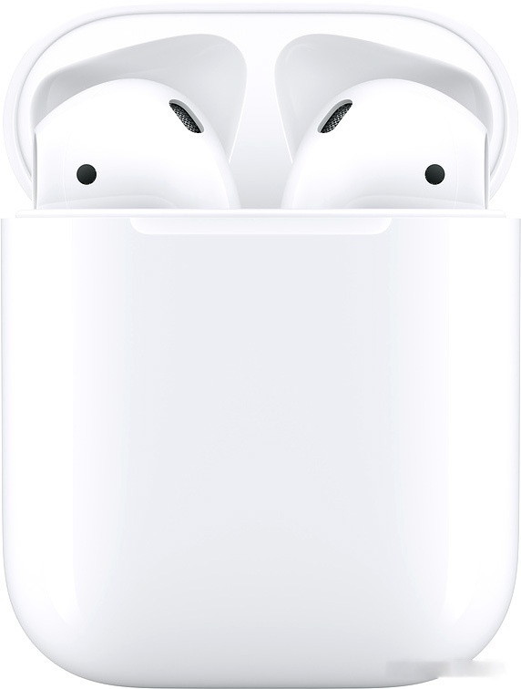 Наушники Apple AirPods 2 в зарядном футляре