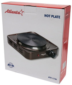 Настольная плита Atlanta ATH-1736 (коричневый) - фото2