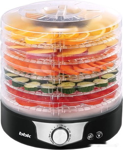 Сушилка для овощей и фруктов BBK BDH301M (черный) - фото