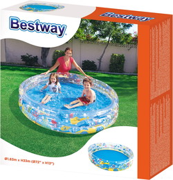 Надувной бассейн Bestway 51005 (183х33) - фото2