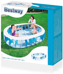 Надувной бассейн Bestway 54066 (229x152x51) - фото2