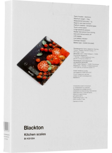 Кухонные весы Blackton BT KS1004