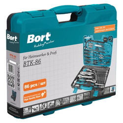 Универсальный набор инструментов BORT BTK-86 (86 предметов) - фото2
