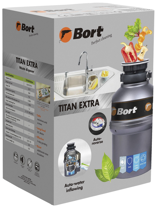 Измельчитель пищевых отходов BORT Titan Extra