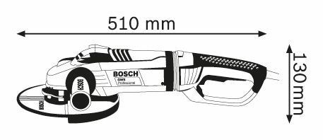 Угловая шлифмашина Bosch GWS 26-230 LVI Professional