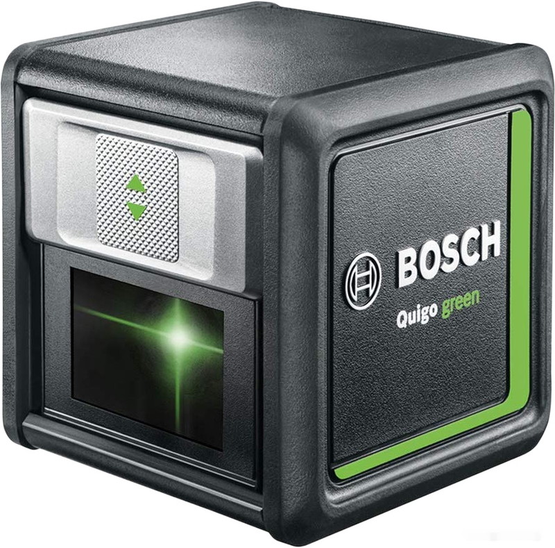 Лазерный нивелир Bosch Quigo Green 0603663C01 (с зажимом MM2 и штативом) - фото