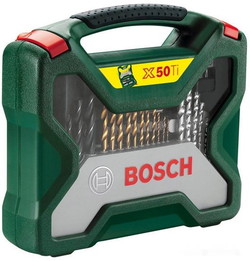 Универсальный набор инструментов Bosch Titanium X-Line 2607019327 50 предметов - фото