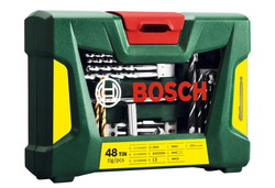 Универсальный набор Bosch V-Line Titanium 2607017314 48 предметов - фото
