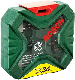Набор торцевых головок и бит Bosch X-Line Classic 2607010608 34 предмета - фото2