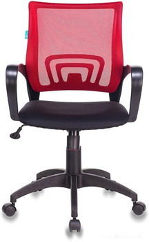 Кресло Бюрократ CH-695N/R/TW-11 (черный/красный) - фото2