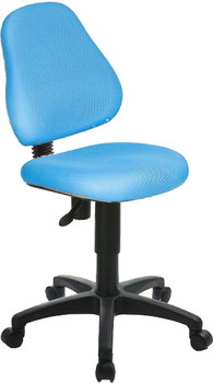 Офисное кресло Бюрократ KD-4/TW-55 (голубой) - фото