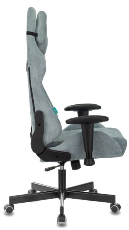 Офисное кресло Бюрократ Viking Knight LT28 Fabric (Серо-голубой/Металл)