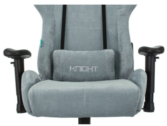 Офисное кресло Бюрократ Viking Knight LT28 Fabric (Серо-голубой/Металл)