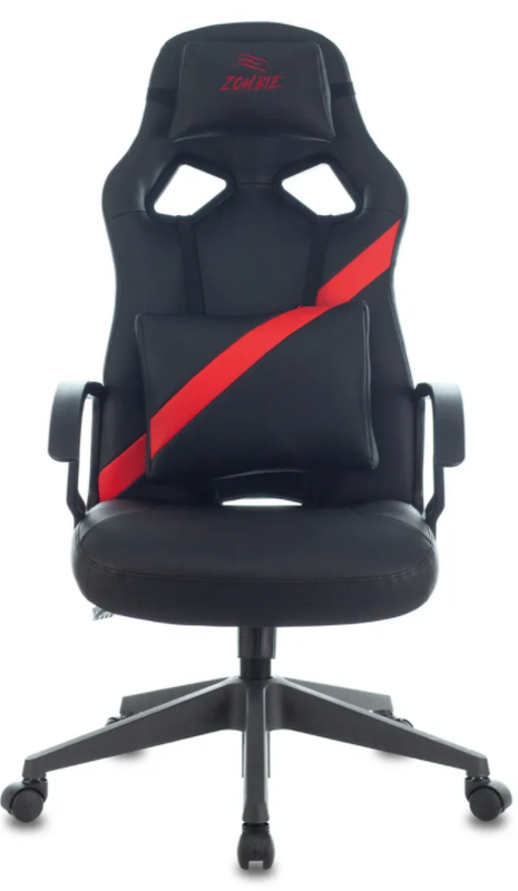 Офисное кресло Бюрократ Zombie Driver RED - фото2