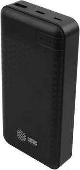 Внешний аккумулятор Cactus CS-PBFSET-20000 (черный) - фото