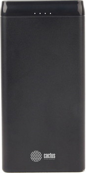 Внешний аккумулятор Cactus CS-PBFSFT-10000 (черный) - фото