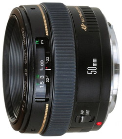 Объектив Canon EF 50mm f/1.4 USM - фото