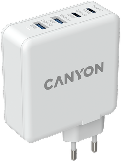 Сетевое зарядное устройство Canyon CND-CHA100W01 - фото