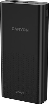 Внешний аккумулятор Canyon CNE-CPB2001B 20000mAh (черный) - фото