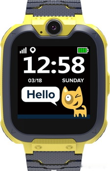 Умные часы Canyon Tony KW-31 (желтый/серый) - фото