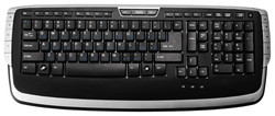 Клавиатура CBR KB 340GM Black-Silver USB - фото