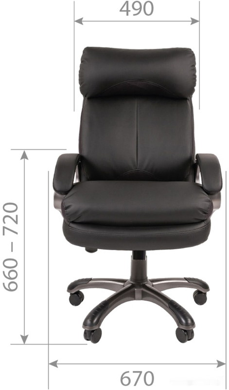 Кресло Chairman 505 (черный) - фото4