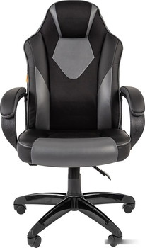 Кресло Chairman Game 17 (черный/серый) - фото2