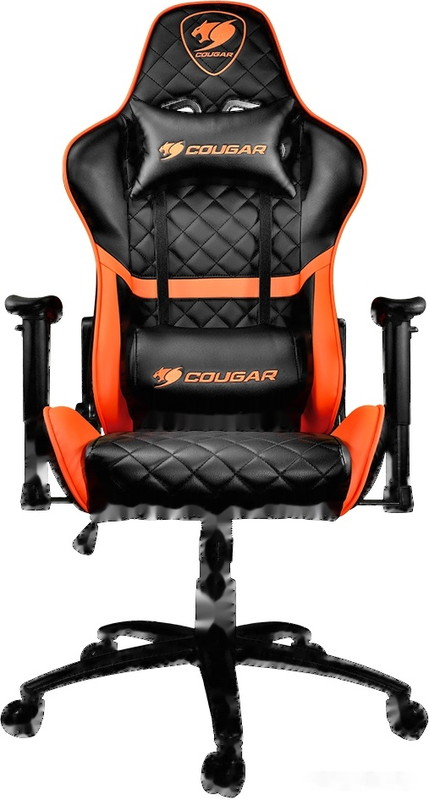 Кресло COUGAR Armor One (черный/оранжевый)
