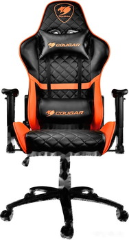 Кресло COUGAR Armor One (черный/оранжевый) - фото