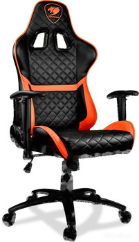 Кресло COUGAR Armor One (черный/оранжевый) - фото2