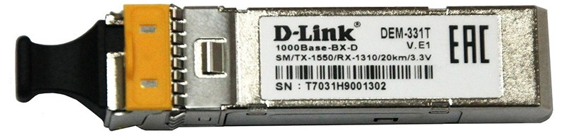 SFP-модуль D-LINK 331T/20KM/A1A