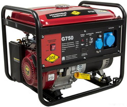 Бензиновый генератор DDE G750 - фото