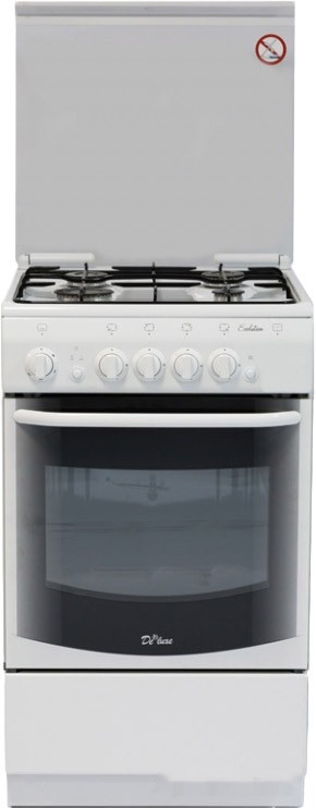Кухонная плита De Luxe 5040.44Г (КР) Ч/Р - фото